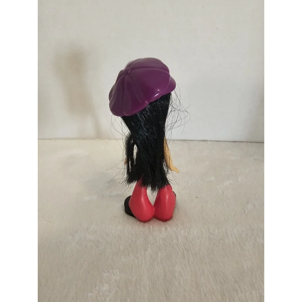 McDonald's 2003‎ Bratz Doll Toy Figurine With Purple Hat 4 3/4